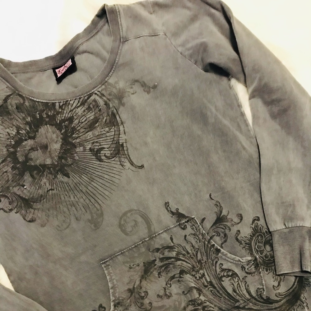 L.A. Kitty mineral washed sweatshirt